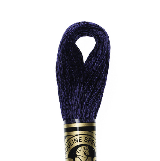 DMC Floss Color 823 Dark Navy Blue