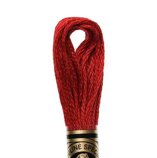 DMC Floss Color 817 Very Dark Coral Red