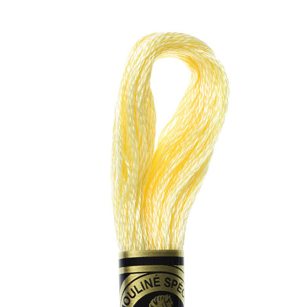 DMC Floss Color 745 Light Pale Yellow