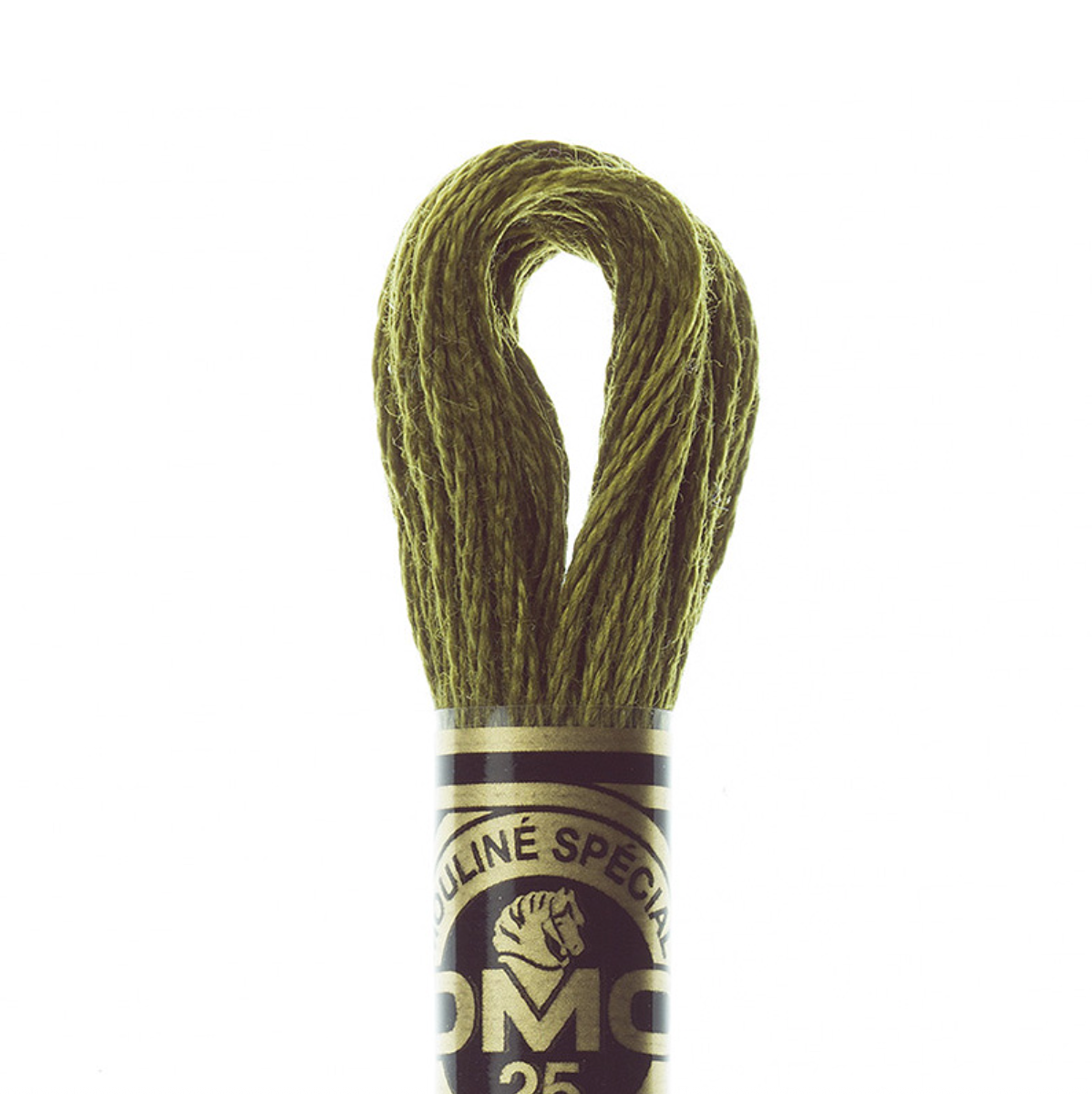DMC Floss Color 730 Very Dark Olive Green