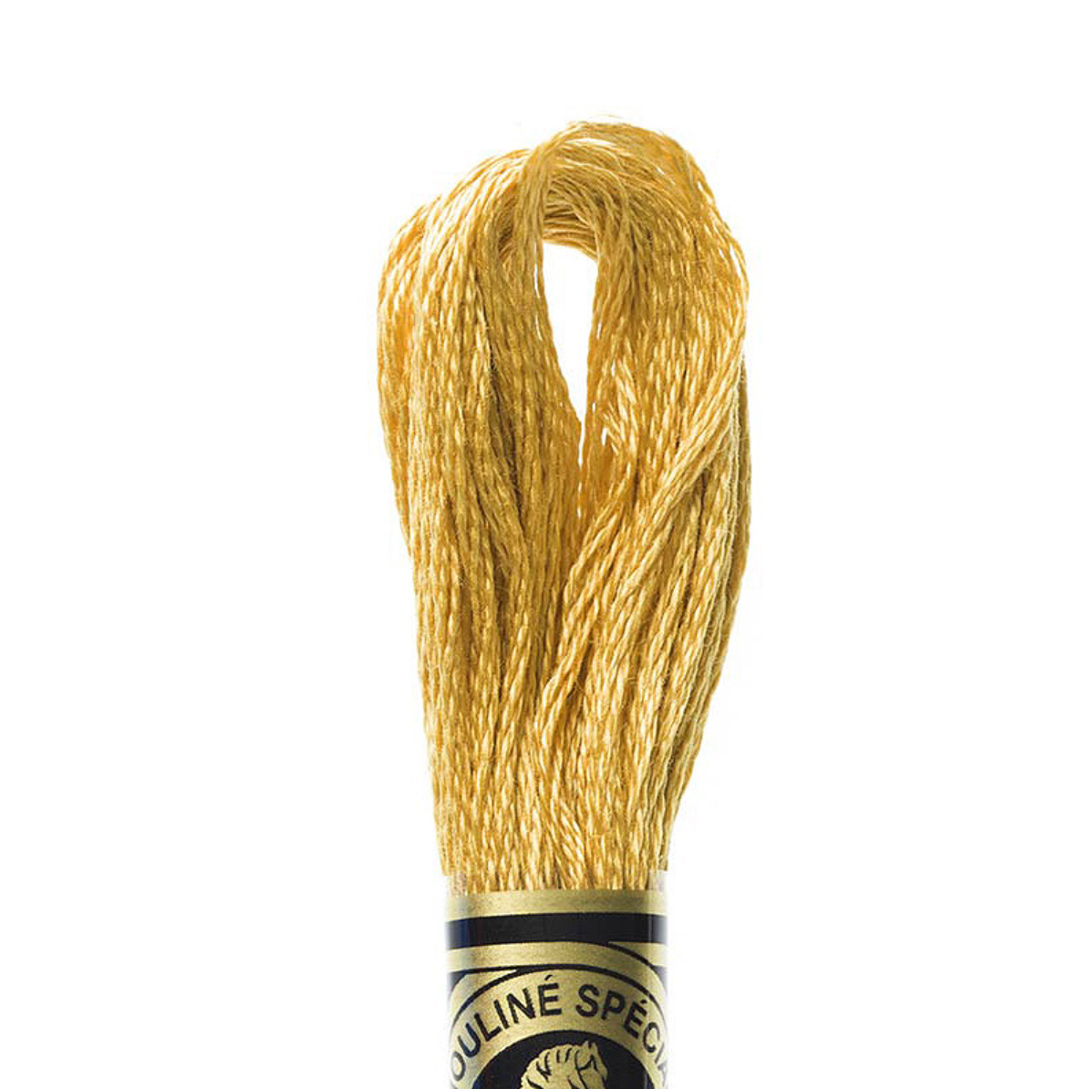 DMC Floss Color 729 Med. Old Gold