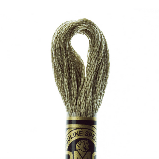 DMC Floss Color 642 Dark Beige Gray