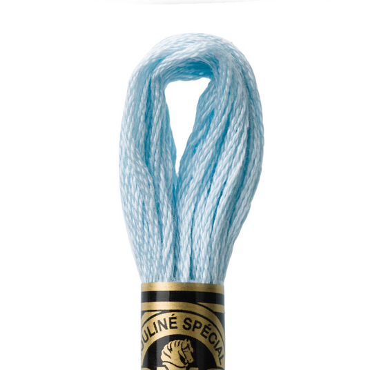DMC Floss Color 162 Ultra Very Light Blue