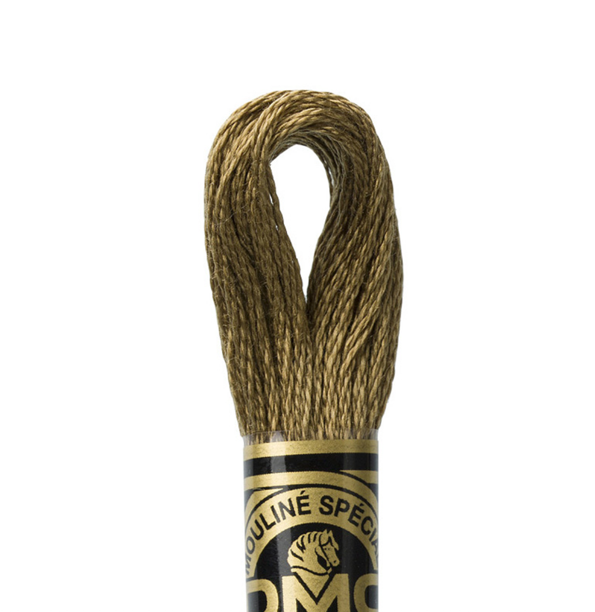 DMC Floss Color 610 Dark Drab Brown