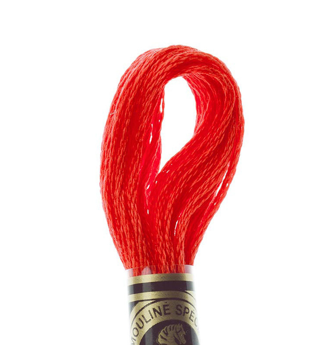 DMC Floss Color 606 Bright Orange Red