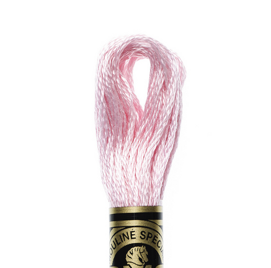 DMC Floss Color 3689 Light Mauve