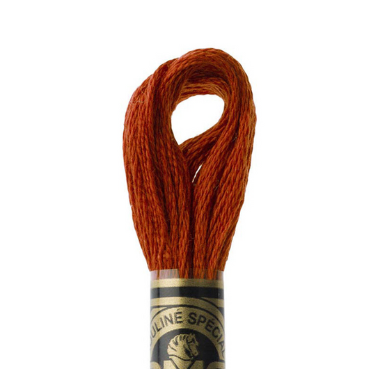 DMC Floss Color 355 Dark Terra Cotta