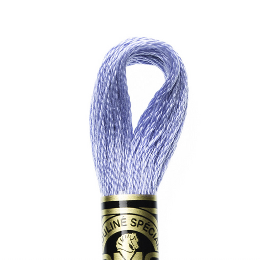 DMC Floss Color 341 Light Blue Violet