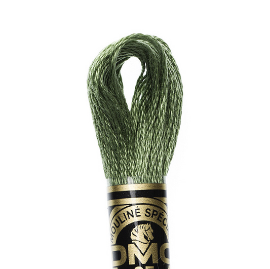 DMC Floss Color 3363 Med. Pine Green