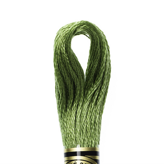 DMC Floss Color 3347 Med. Yellow Green