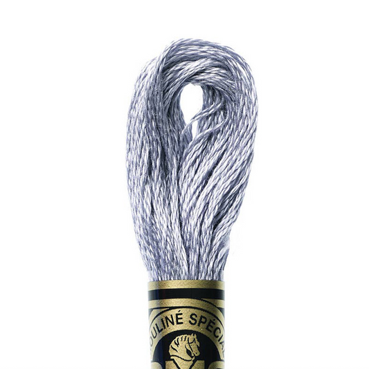 DMC Floss Color 318 Light Steel Gray