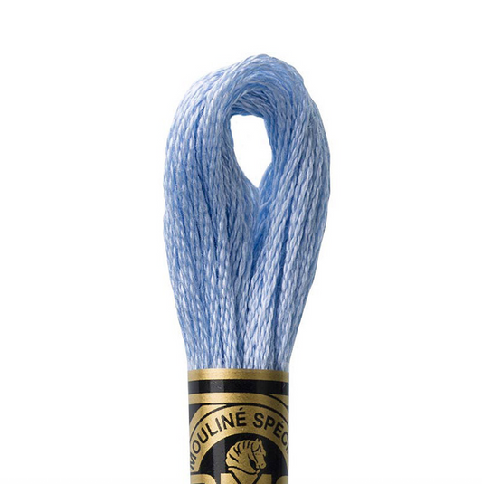 DMC Floss Color 157 Very Light Cornflower Blue