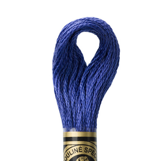 DMC Floss Color 158 Medium Very Dark Cornflower Blue