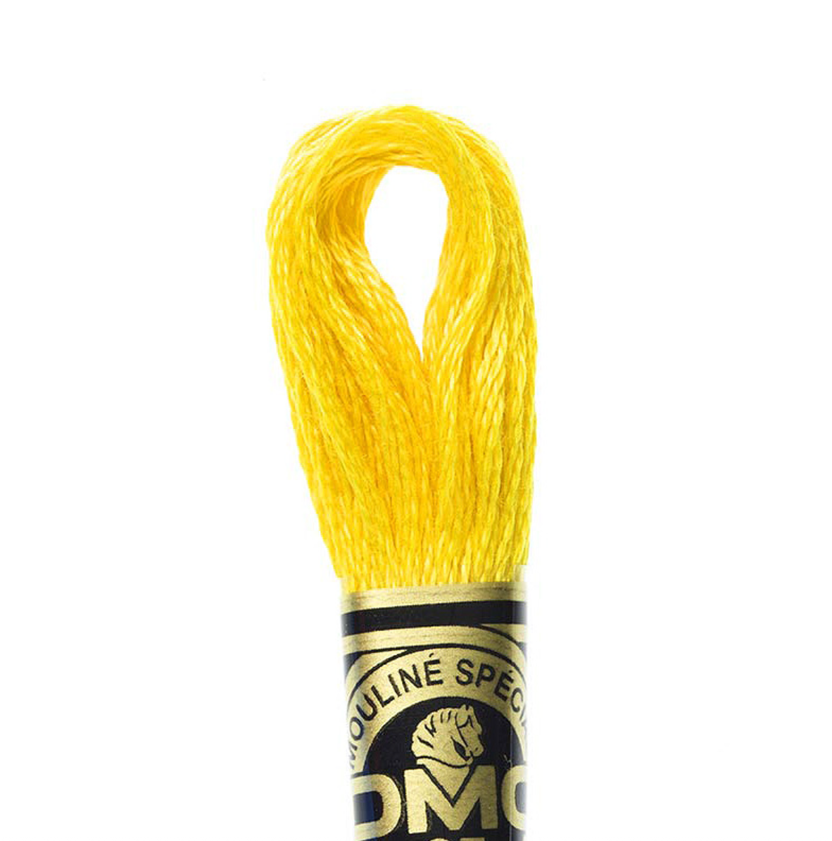 DMC Floss Color 444 Dark Lemon