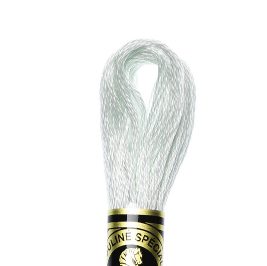 DMC Floss Color 3756 Ultra Very Light Baby Blue
