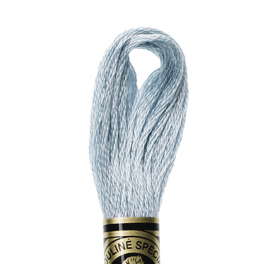 DMC Floss Color 3752 Very Light Antique Blue