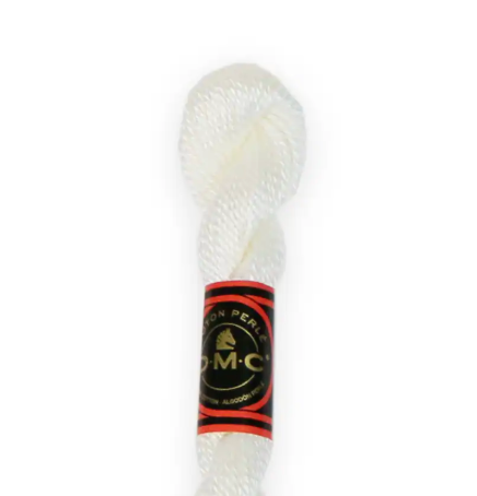 DMC B5200 Snow White - Pearl Cotton - Size 5