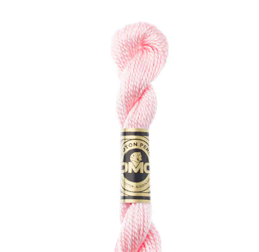 DMC 963 Ultra Very Light Dusty Rose - Pearl Cotton - Size 5