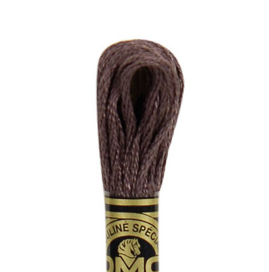DMC Floss Color 09 Very Dark Cocoa