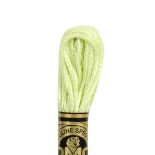 DMC Floss Color 14 Pale Apple Green