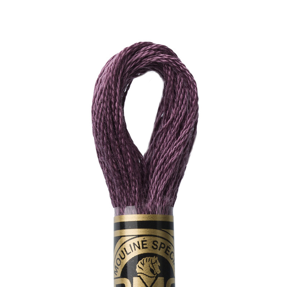 DMC Floss Color 3740 Dark Antique Violet