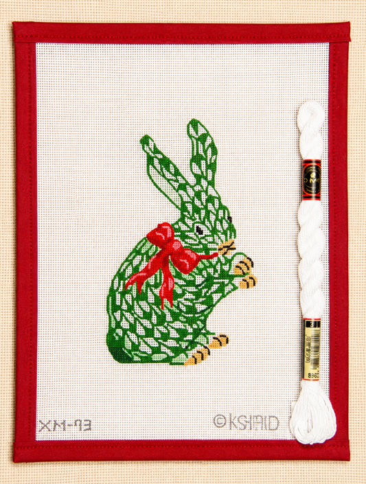 Herend Bunny - Green