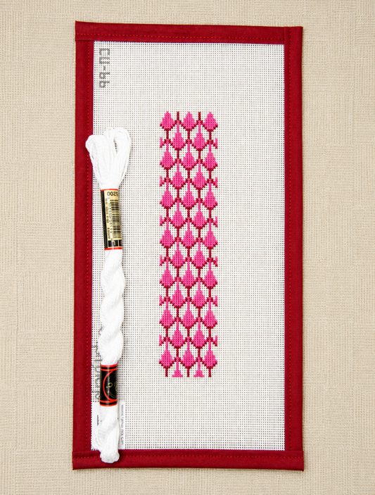 Herend Fishnet Pink Cuff or Bookmark
