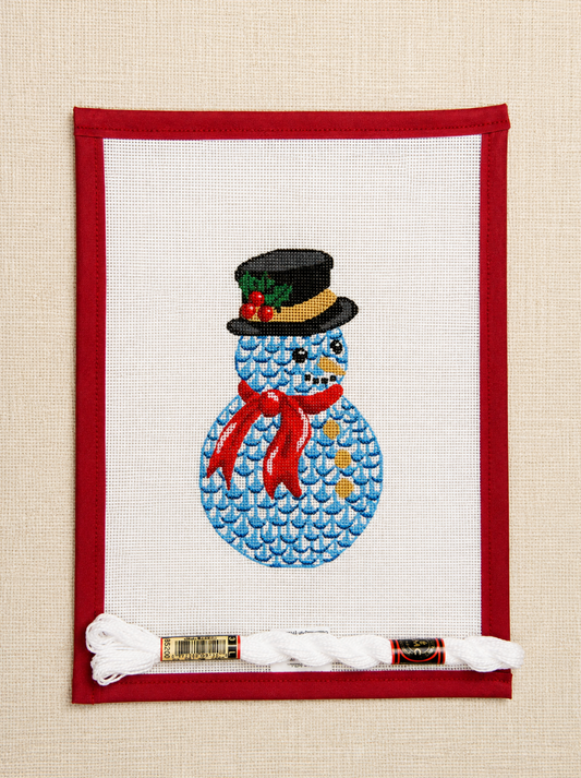 Herend Blue Snowman