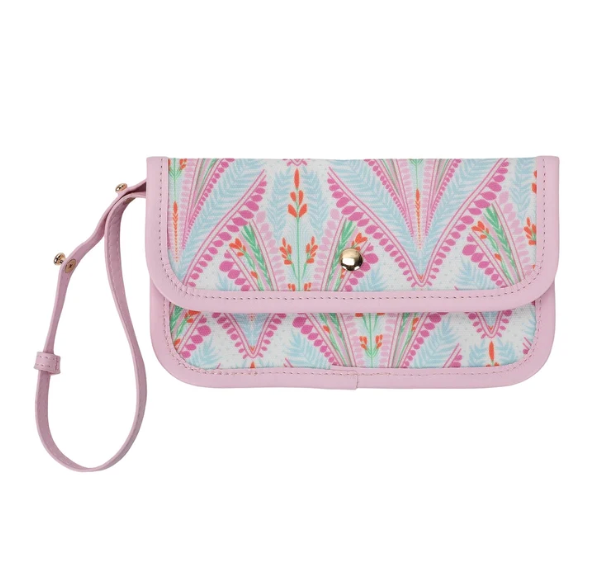 Petals & Plumes Oversized Tote Bag with Wallet