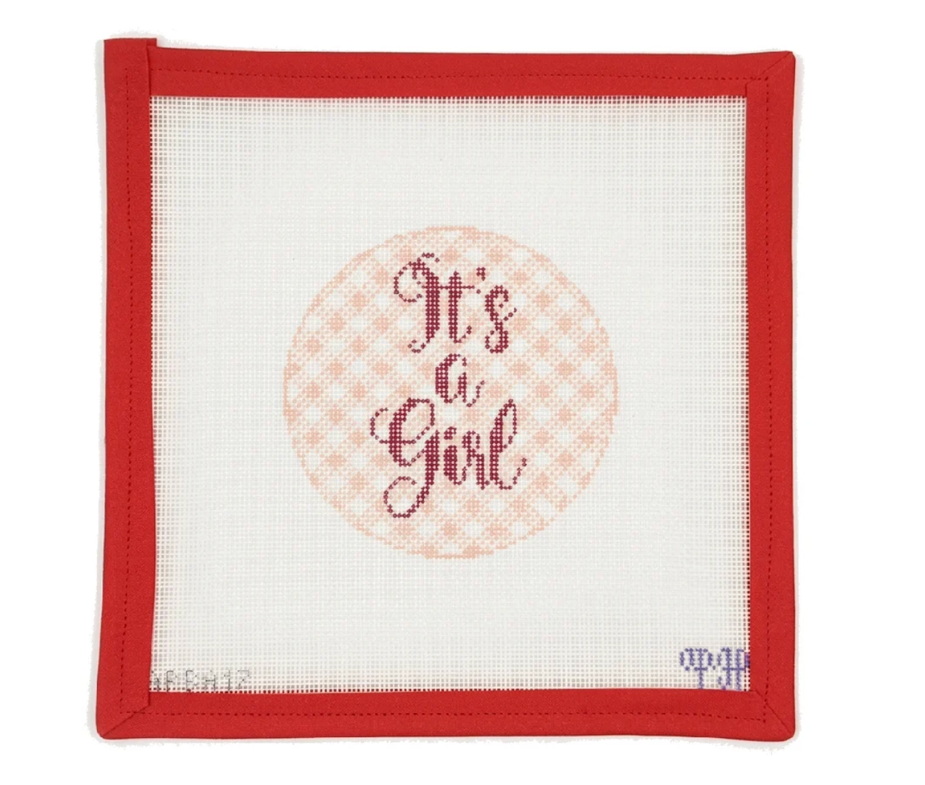 "It's a Girl" Gingham