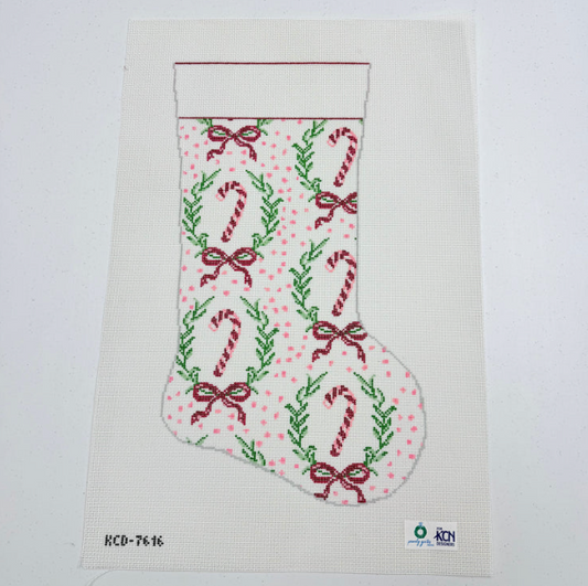 Candy Cane Stocking