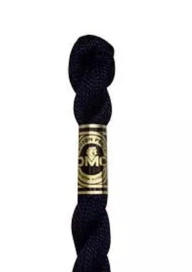 DMC Size 5 Pearl 939 Very Dark Navy Blue