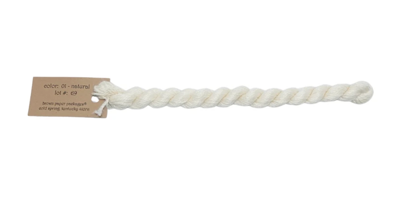 Silk & Ivory Skein - Natural 001