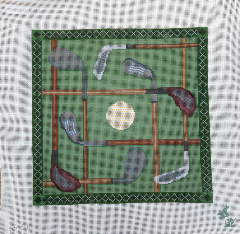 Vintage Golf Pillow