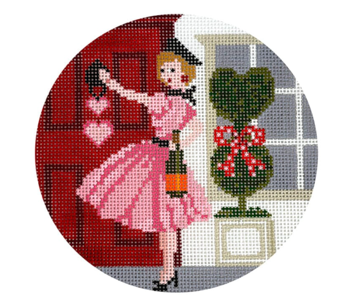 Betty Loves Valentine's Day Canvas & Stitch Guide