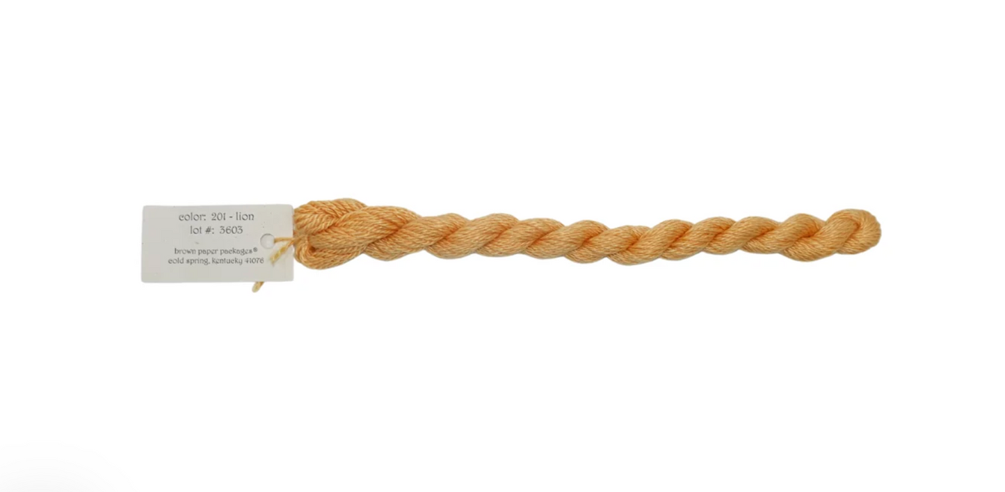 Silk & Ivory Skein - Lion 201
