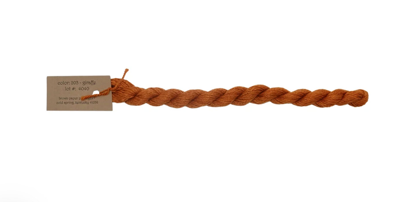Silk & Ivory Skein - Giraffe 203