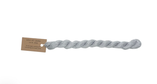 Silk & Ivory Skein - Pewter 217