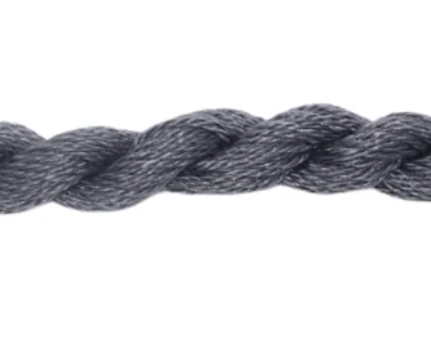 Silk & Ivory Skein - Smoky Quartz 218