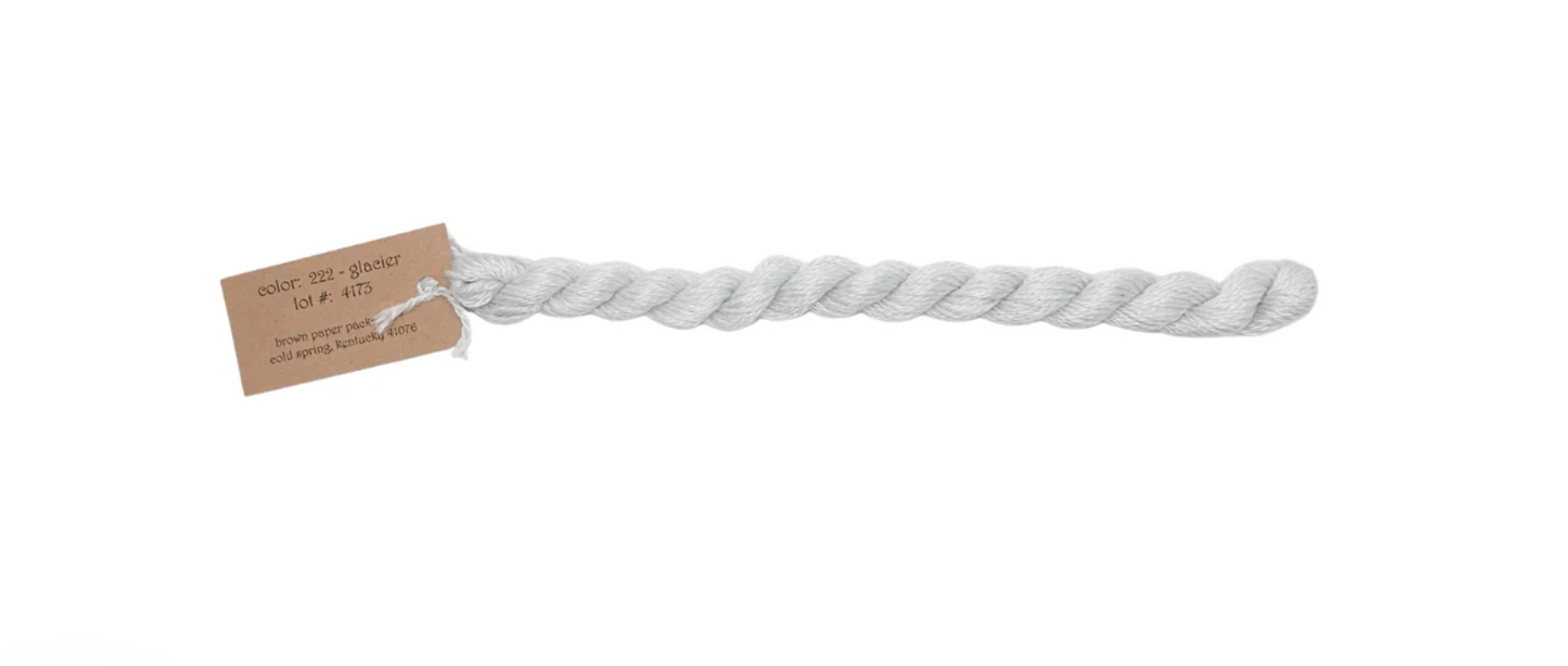 Silk & Ivory Skein - Glacier 222
