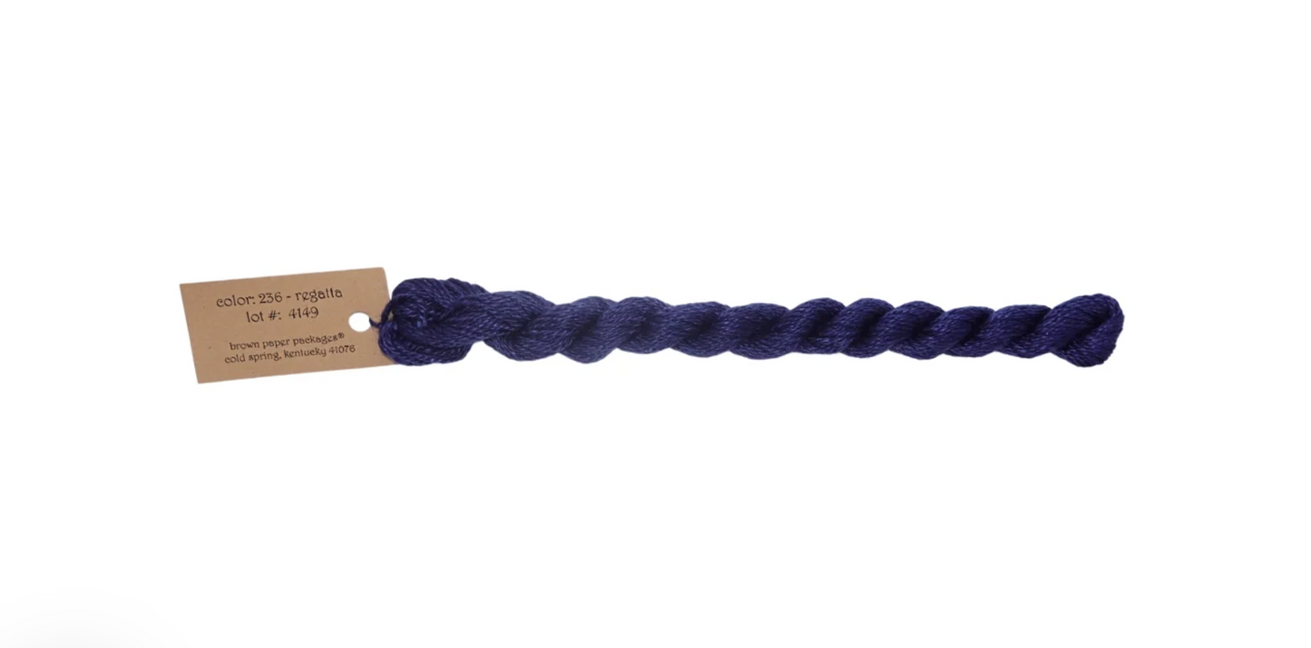 Silk & Ivory Skein - Regatta 236