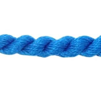 Silk & Ivory Skein - Blue Blazes 245