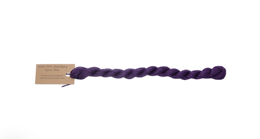 Silk & Ivory Skein - Elderberry 247