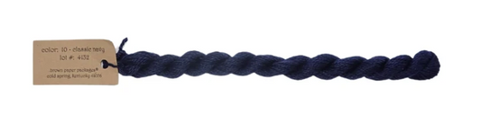 Silk & Ivory Skeins - Classic Navy 010
