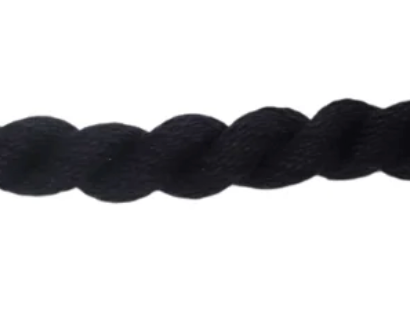 Silk & Ivory Skein - Black 012
