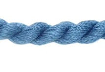 Silk & Ivory Skein - Blue Chip 017