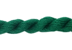 Silk & Ivory Skein - Emerald 025