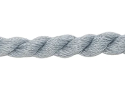Silk & Ivory Skein - Slate Blue 035