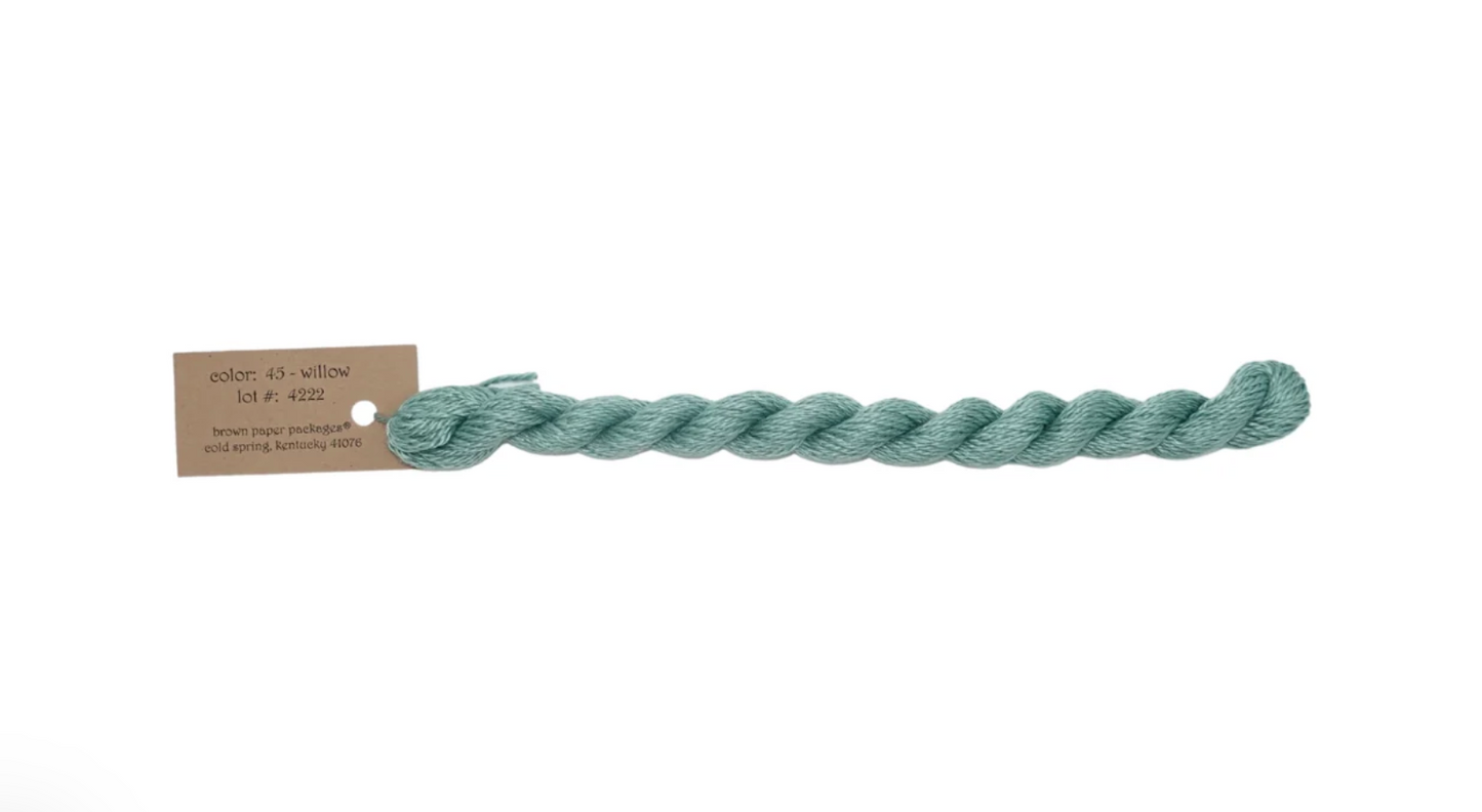 Silk & Ivory Skein - Willow 045
