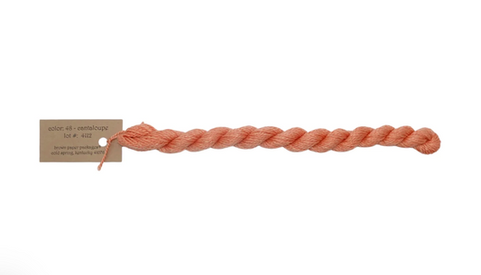 Silk & Ivory Skein - Cantaloupe 048
